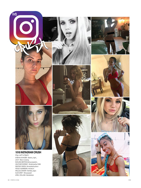 STRIPLV Issue 1018 with Scarlett Lillia, Bradley Cooper, Tom Hardy, Anllela Sagra, Tori Black, Sting, Shaggy, Everclear, Алёна Аганова, Carlotta Champagne, Veronica LaVery, Violet Summers and more.