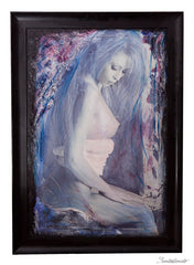 ART by Santodonato: "Virgin Monique" framed original painting